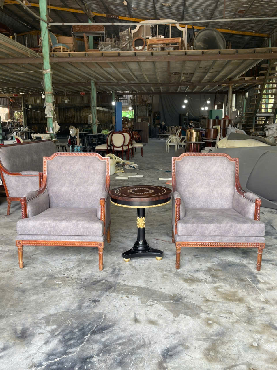 BỘ SOFA CỔ ĐIỂN LOUIS XVI
